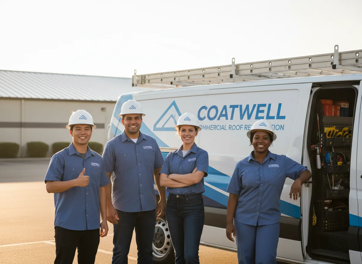 Commercial roof coating company in Moorhead, IA